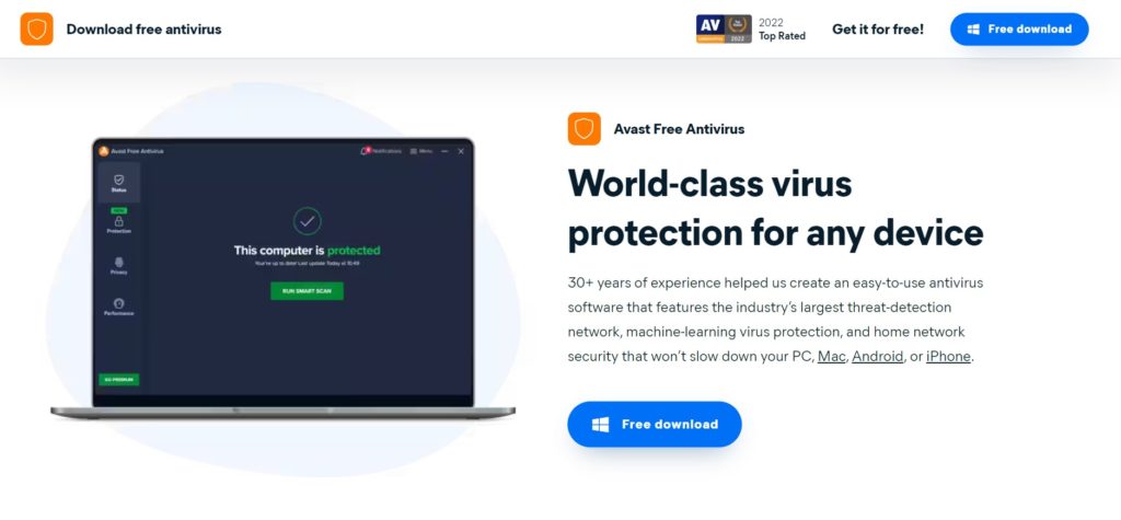 McAfee vs Avast