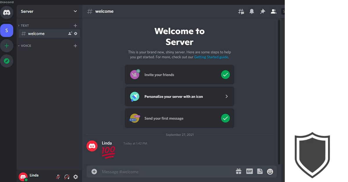 how to make your discord server private